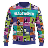 Black Woman Ugly Sweater